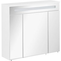 FACKELMANN Spiegelschrank »KARA«, BxHxT: 80 x 69,6 x 22,5 cm, 6000 K, kaltweiß, 7W - grau FACKELMANN Spiegelschrank »KARA«, BxHxT: 80 x 69,6 x 22,5 cm, 6000 K, kaltweiß, 7W - grau von Fackelmann