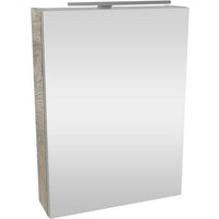 FACKELMANN Spiegelschrank »SBC«, Nature-Oak, BxHxT: 50 x 68 x 15,3 cm - grau FACKELMANN Spiegelschrank »SBC«, Nature-Oak, BxHxT: 50 x 68 x 15,3 cm - grau von Fackelmann