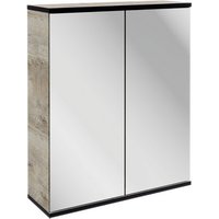 FACKELMANN Spiegelschrank »TE-A«, Nature Oak, BxHxT: 60,2 x 71,3 x 20 cm - grau von Fackelmann