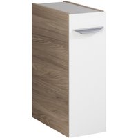FACKELMANN Unterschrank »LUXOR«, Apothekerauszug, Steinesche, BxHxT: 20 x 60,3 x 45 cm - weiss FACKELMANN Unterschrank »LUXOR«, Apothekerauszug, Steinesche, BxHxT: 20 x 60,3 x 45 cm - weiss von Fackelmann