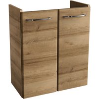 FACKELMANN Waschbeckenunterschrank »Milano«, B x H x T: 52 x 61 x 27,5 cm Anschlagrichtung: links/rechts - braun von Fackelmann