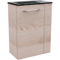 FACKELMANN Waschbeckenunterschrank »SBC«, links, Alaska-Esche, BxHxT: 44 x 60 x 24,3 cm - braun FACKELMANN Waschbeckenunterschrank »SBC«, links, Alaska-Esche, BxHxT: 44 x 60 x 24,3 cm - braun von Fackelmann