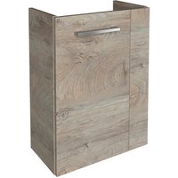 FACKELMANN Waschbeckenunterschrank »SBC«, links, Nature-Oak, BxHxT: 44 x 60 x 24,3 cm - braun von Fackelmann