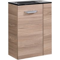 FACKELMANN Waschbeckenunterschrank »SBC«, links, Steinesche, BxHxT: 44 x 60 x 24,3 cm - braun FACKELMANN Waschbeckenunterschrank »SBC«, links, Steinesche, BxHxT: 44 x 60 x 24,3 cm - braun von Fackelmann