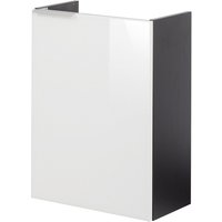 FACKELMANN Waschbeckenunterschrank »SBC«, rechts, lackiertes Glas, weiss, BxHxT: 44 x 60 x 24,3 cm von Fackelmann