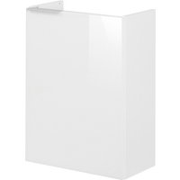 FACKELMANN Waschbeckenunterschrank »SBC«, rechts, lackiertes Glas, weiss, BxHxT: 44 x 60 x 24,3 cm FACKELMANN Waschbeckenunterschrank »SBC«, rechts, lackiertes Glas, weiss, BxHxT: 44 x 60 x 24,3 cm von Fackelmann