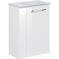 FACKELMANN Waschbeckenunterschrank »SBC«, rechts, weiss, BxHxT: 44 x 60 x 24,3 cm FACKELMANN Waschbeckenunterschrank »SBC«, rechts, weiss, BxHxT: 44 x 60 x 24,3 cm von Fackelmann