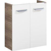 FACKELMANN Waschbeckenunterschrank »SBC«, Steinesche/Weiss, Hochglanz, BxHxT: 52 x 60 x 24,3 cm FACKELMANN Waschbeckenunterschrank »SBC«, Steinesche/Weiss, Hochglanz, BxHxT: 52 x 60 x 24,3 cm von Fackelmann