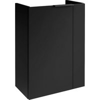 FACKELMANN Waschbeckenunterschrank »SBC«, links, Schwarz matt, BxHxT: 44 x 60 x 24,3 cm von Fackelmann