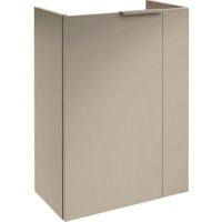 FACKELMANN Waschbeckenunterschrank »SBC«, rechts, Cubanit, BxHxT:  44 x 60 x 24,3 cm - grau von Fackelmann