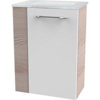 FACKELMANN Waschtisch "SBC" Set, 2 tlg. bestehend aus Becken und Unterbau, Breite ca. 45 cm von Fackelmann