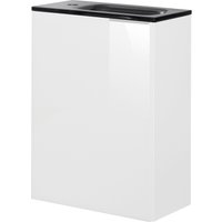 FACKELMANN Waschtisch "SBC" Set, 2 tlg. bestehend aus Becken und Unterbau, Breite ca. 45 cm von Fackelmann