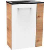 FACKELMANN Waschtisch "SBC" Set, 2 tlg. bestehend aus Becken und Unterbau, Breite ca. 45 cm von Fackelmann