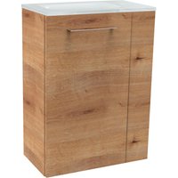 FACKELMANN Waschtisch "SBC" Set, bestehend aus Becken und Unterbau, Breite ca. 45 cm von Fackelmann