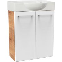 FACKELMANN Waschtisch "SBC" Set, bestehend aus Becken und Unterbau, Breite ca. 55 cm FACKELMANN Waschtisch "SBC" Set, bestehend aus Becken und Unterbau, Breite ca. 55 cm von Fackelmann
