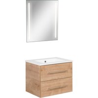 FACKELMANN Waschtisch "Waschplatz-Set B.Clever" 3 tlg. 3-teilig von Fackelmann