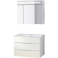 FACKELMANN Waschtisch "Waschplatz-Set KARA" 3 tlg. 3-teilig von Fackelmann