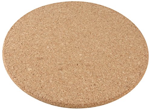 Fackelmann Untersetzer rund, Topfunterlage aus Naturkork, wasserabweisender Pfannenuntersetzer (Farbe: Braun), Menge: 1 Stück Fackelmann Untersetzer rund, Topfunterlage aus Naturkork, wasserabweisender Pfannenuntersetzer (Farbe: Braun), Menge: 1 Stück von FACKELMANN