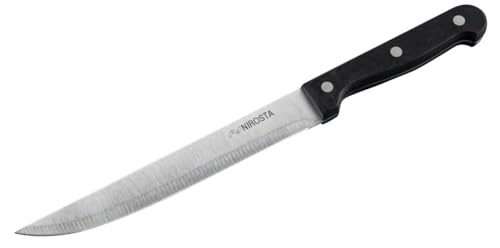 Nirosta Mega Küchenmesser – Extra lange, rostfreie 18cm Edelstahlklinge, ergonomischer Griff, ideal für Fleisch und Gemüse von Nirosta