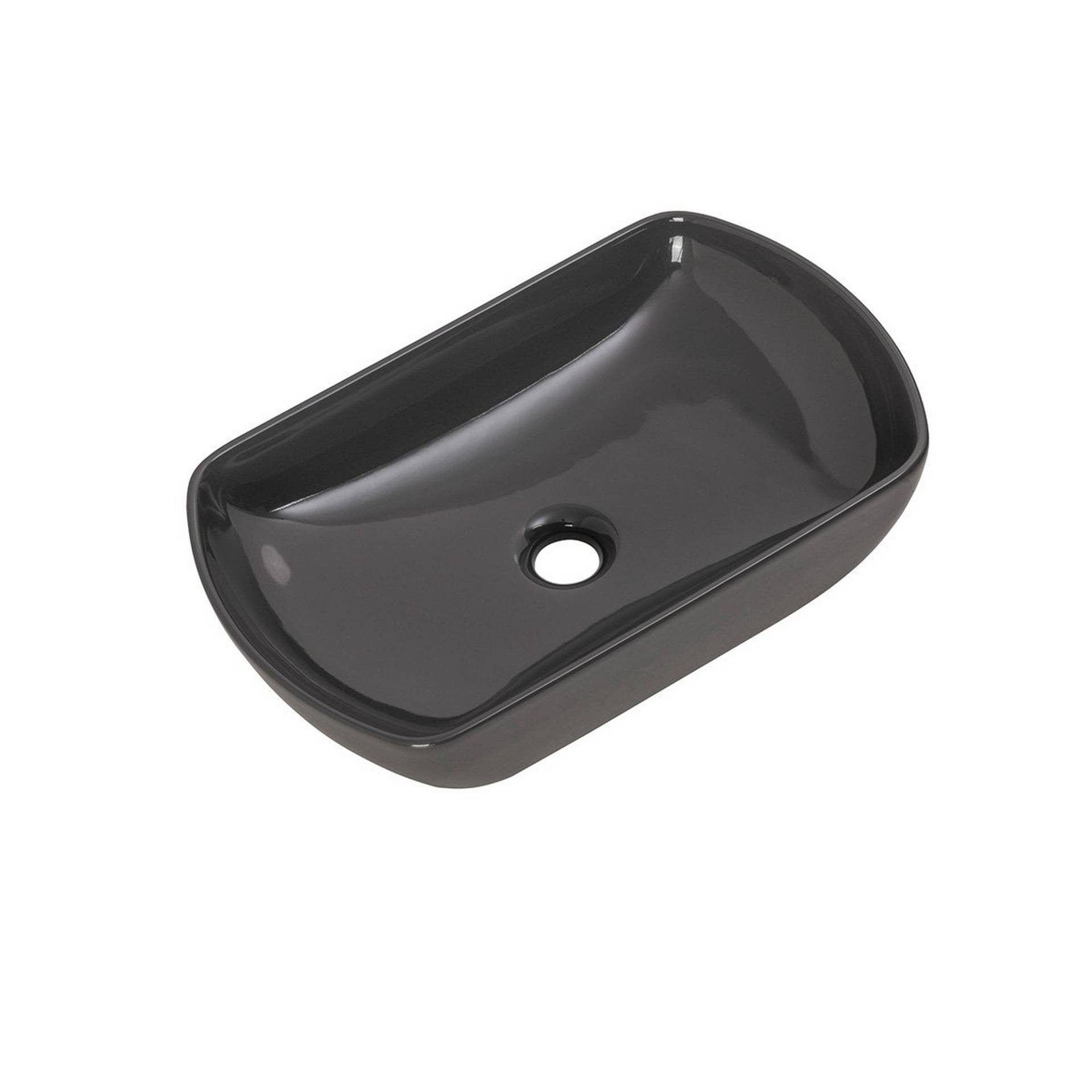 Fackelmann Aufsatzbecken oval 'New York' grau 50,5 x 31,5 x 12 cm Fackelmann Aufsatzbecken oval 'New York' grau 50,5 x 31,5 x 12 cm von Fackelmann