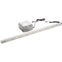 LED-Waschbeckenbeleuchtung Mini Einbau-Set / Maße: ca. 45 cm breit / batteriebetriebenes BackLight Mini für Glasbecken / hochwertiges LED-Band für von Fackelmann