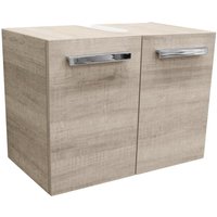Fackelmann - Becken-Unterschrank a-vero / Badschrank mit gedämpften Scharnieren / Maße (b x h x t): ca. 62,5 x 46 x 35 cm / hochwertiger Schrank fürs von Fackelmann