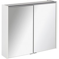 Led Spiegelschrank denver / Badschrank mit gedämpften Scharnieren / Maße (b x h x t): ca. 80 x 68,5 x 16 cm / hochwertiger Schrank mit Spiegel und von Fackelmann