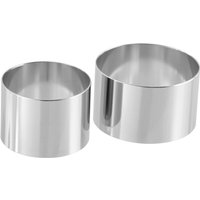 Dessert- Vorspeisenringe 2 Stück Küchenutensilien - Fackelmann von Fackelmann