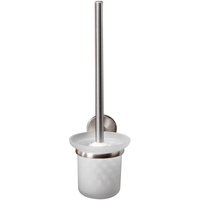 Fackelmann - fusion Toilettenbürste mit Halter Bürstengarnitur Silber Accessoires-86966 von Fackelmann