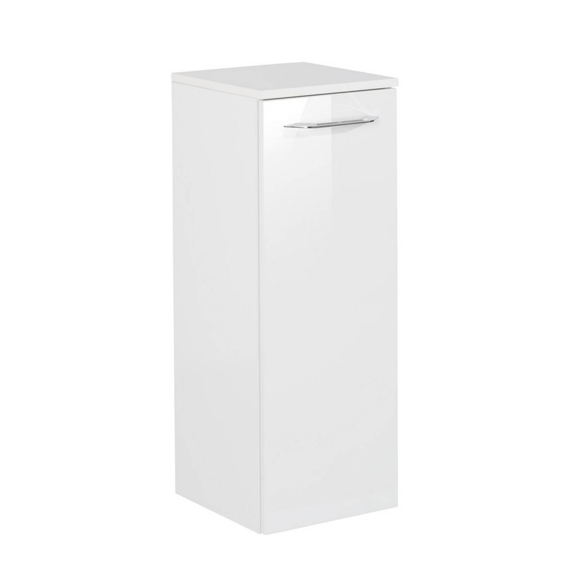 Fackelmann Unterschrank 'B.Clever' weiß glänzend 30,5 x 81 x 32 cm Fackelmann Unterschrank 'B.Clever' weiß glänzend 30,5 x 81 x 32 cm von Fackelmann
