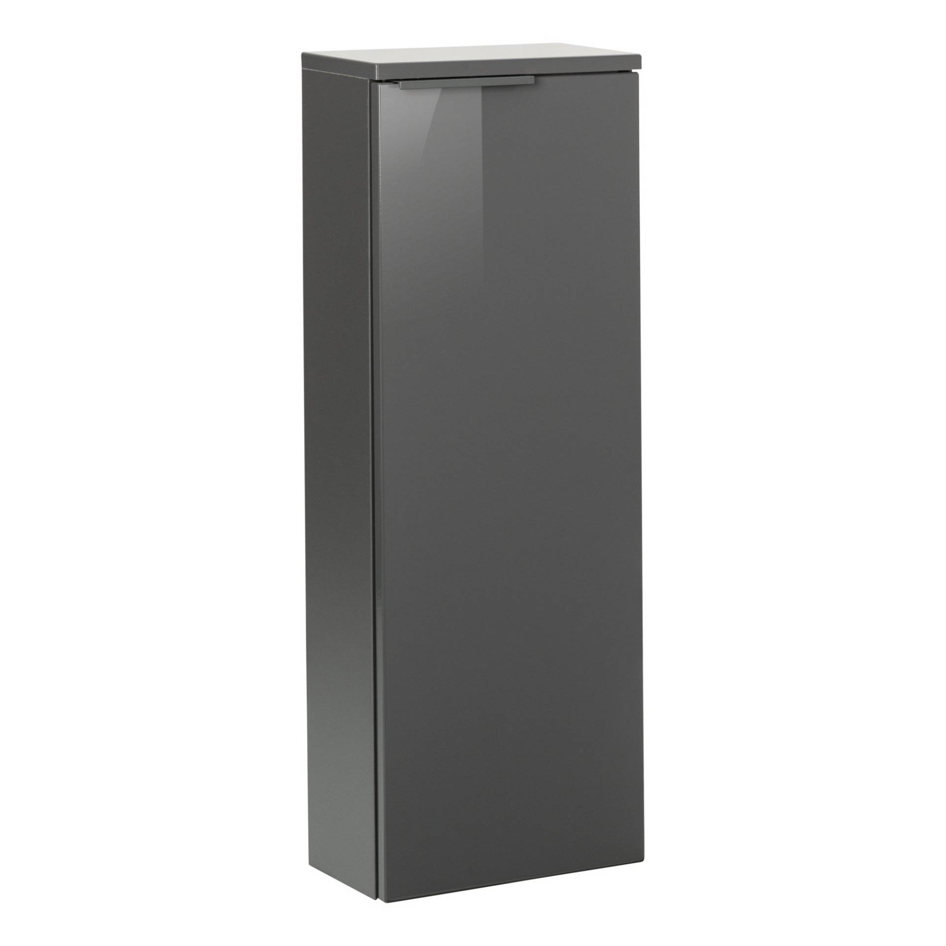 Fackelmann Hängeschrank 'Luna' midi slim anthrazit 30,5 x 83 x 17 cm von Fackelmann