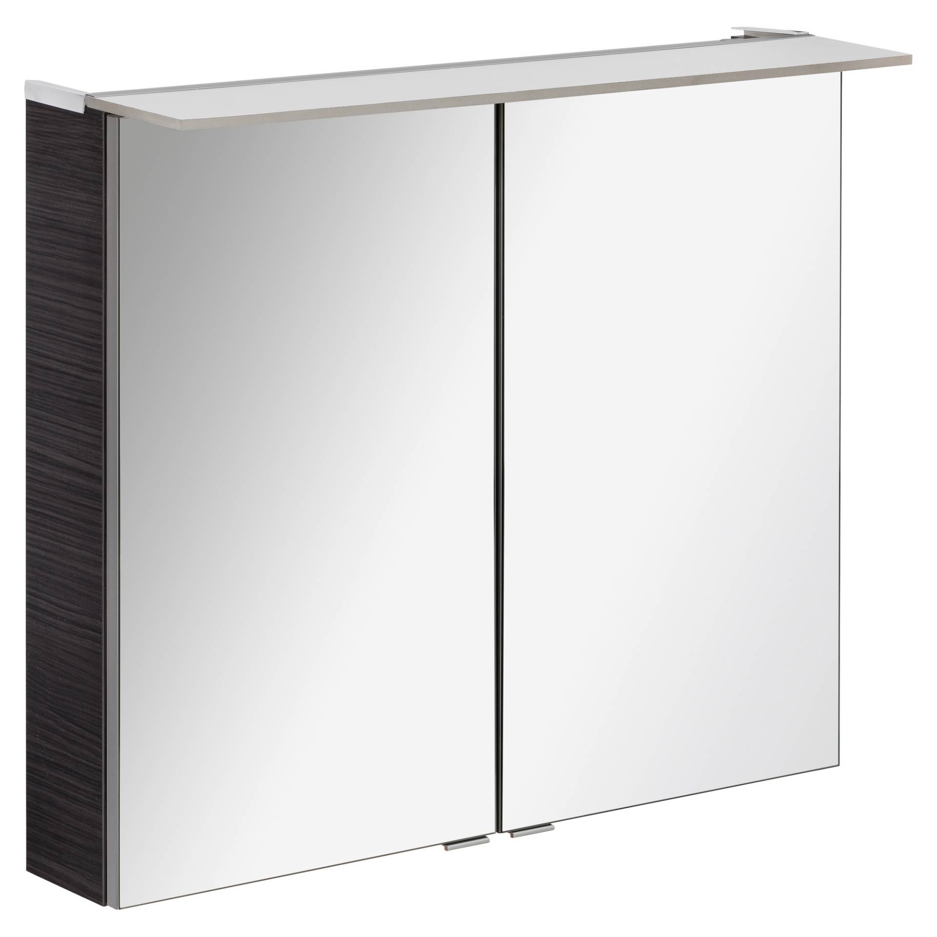 Fackelmann LED-Spiegelschrank 'B.Perfekt' braun glänzend 80 x 69,4 x 23,5 cm Fackelmann LED-Spiegelschrank 'B.Perfekt' braun glänzend 80 x 69,4 x 23,5 cm von Fackelmann