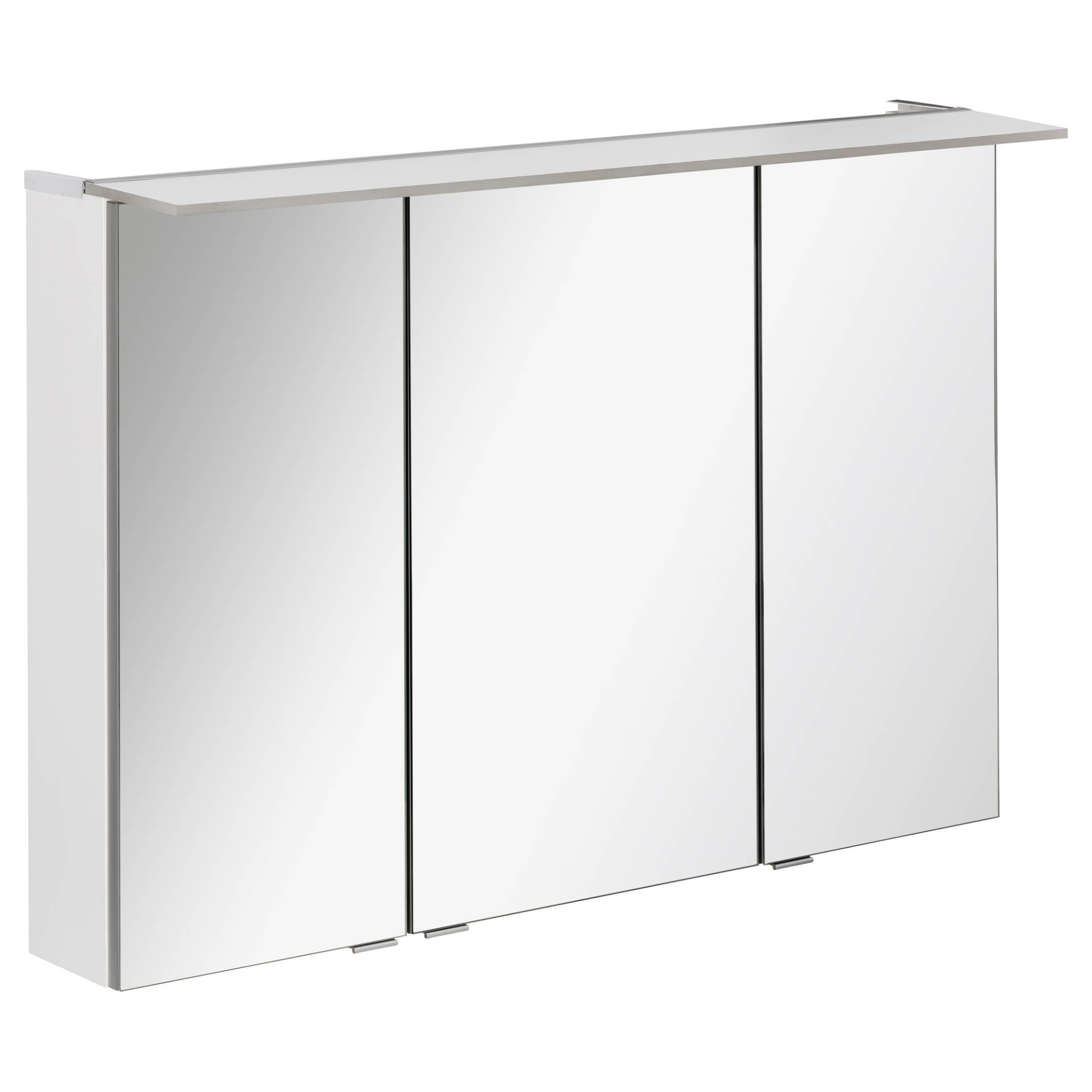 Fackelmann LED-Spiegelschrank 'B.Perfekt' weiß 100 x 69,4 x 15,2 cm von Fackelmann