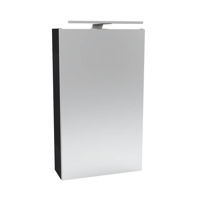 Fackelmann LED-Spiegelschrank 'SBC' anthrazit 40 x 68 x 15,3 cm rechts von Fackelmann