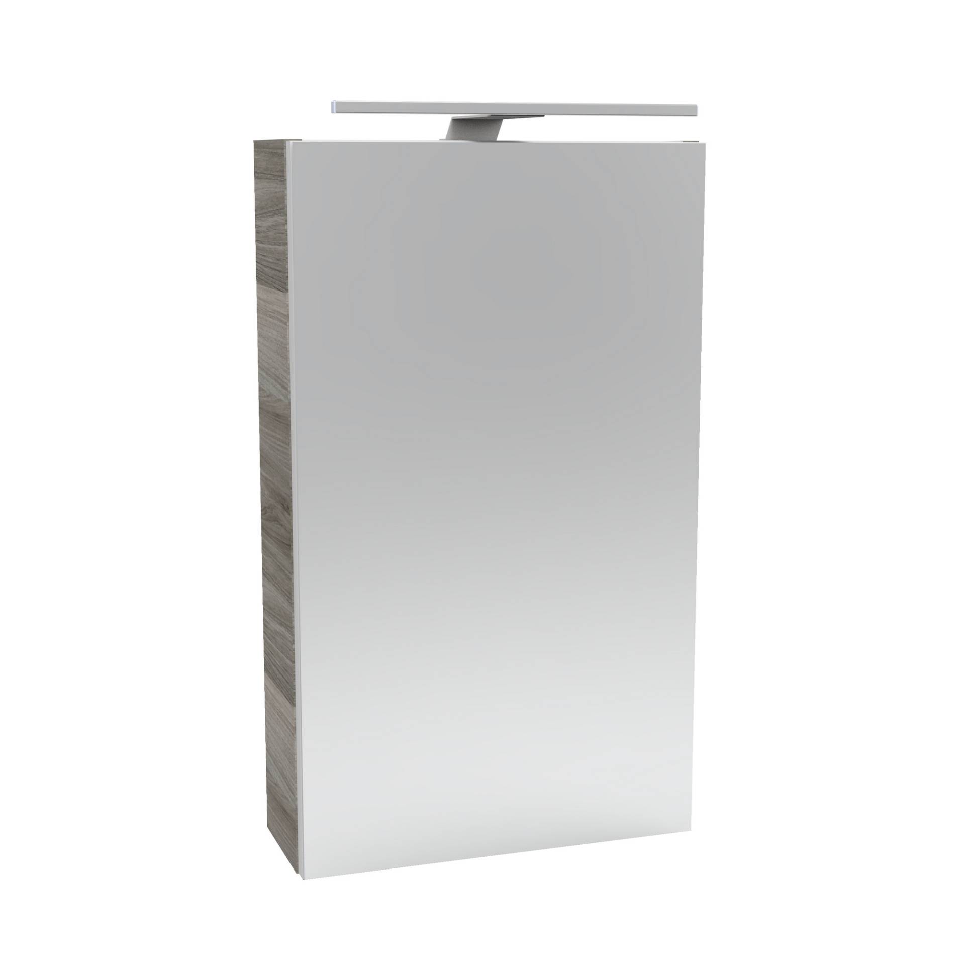 Fackelmann LED-Spiegelschrank 'SBC' braun 40 x 68 x 15,3 cm links Fackelmann LED-Spiegelschrank 'SBC' braun 40 x 68 x 15,3 cm links von Fackelmann