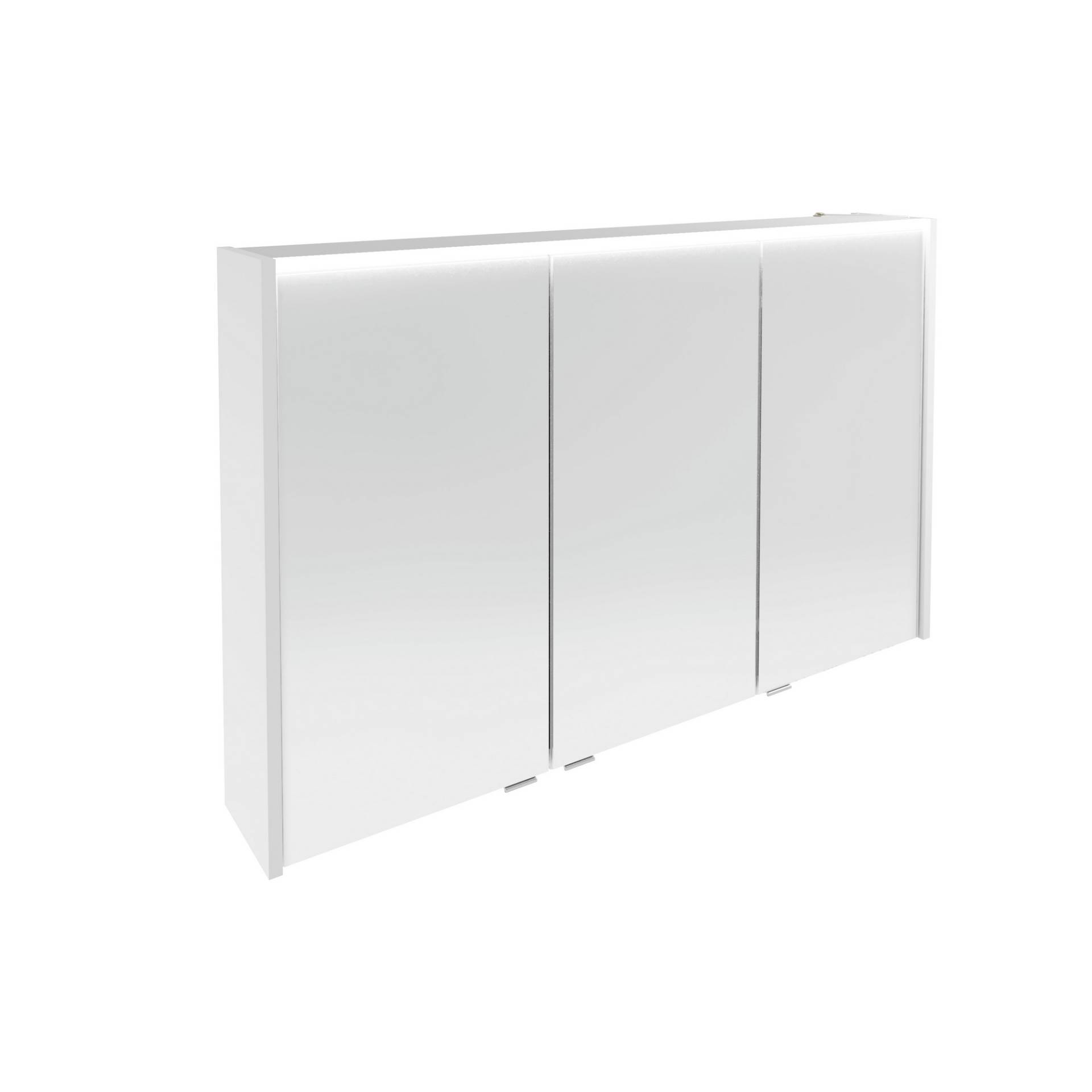 Fackelmann LED-Spiegelschrank 'Verona' weiß 110 x 68,3 x 16,5 cm von Fackelmann