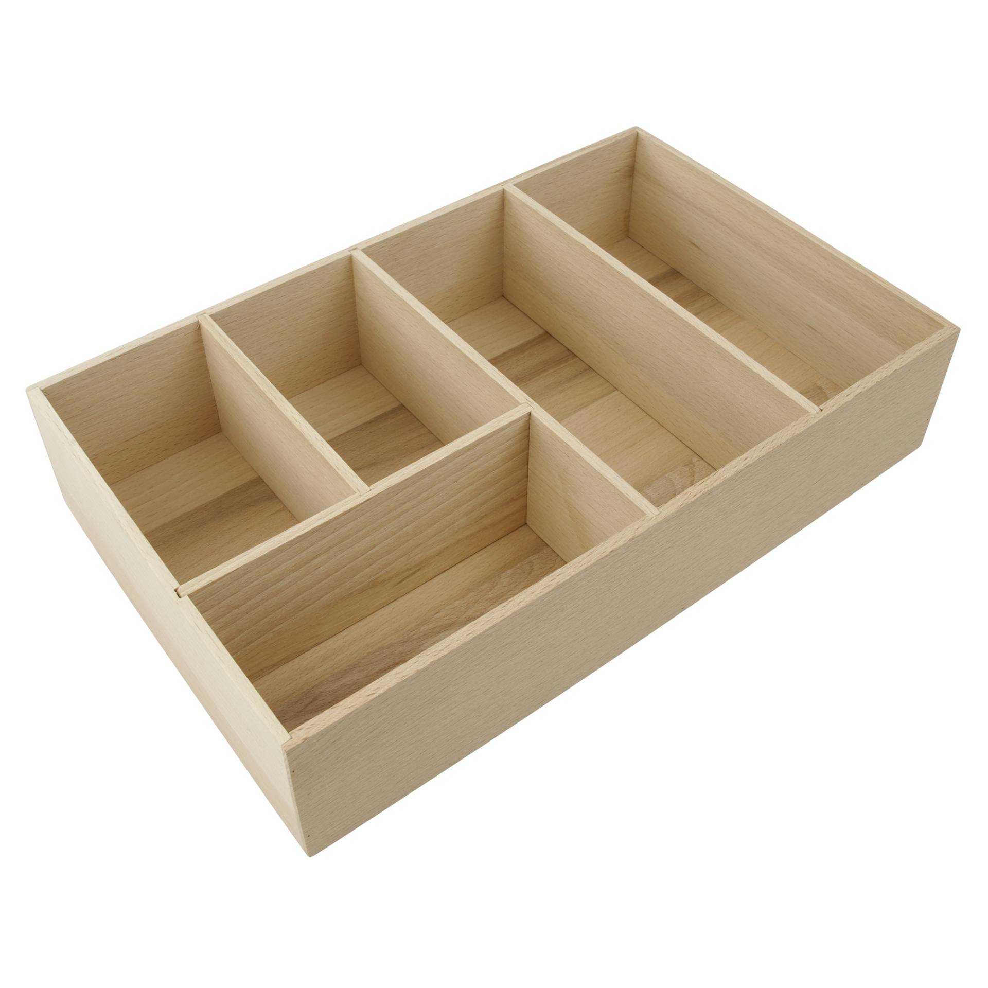 Fackelmann Schubladen-Box aus Buchenholz, 20 x 7 x 32 cm Fackelmann Schubladen-Box aus Buchenholz, 20 x 7 x 32 cm von Fackelmann
