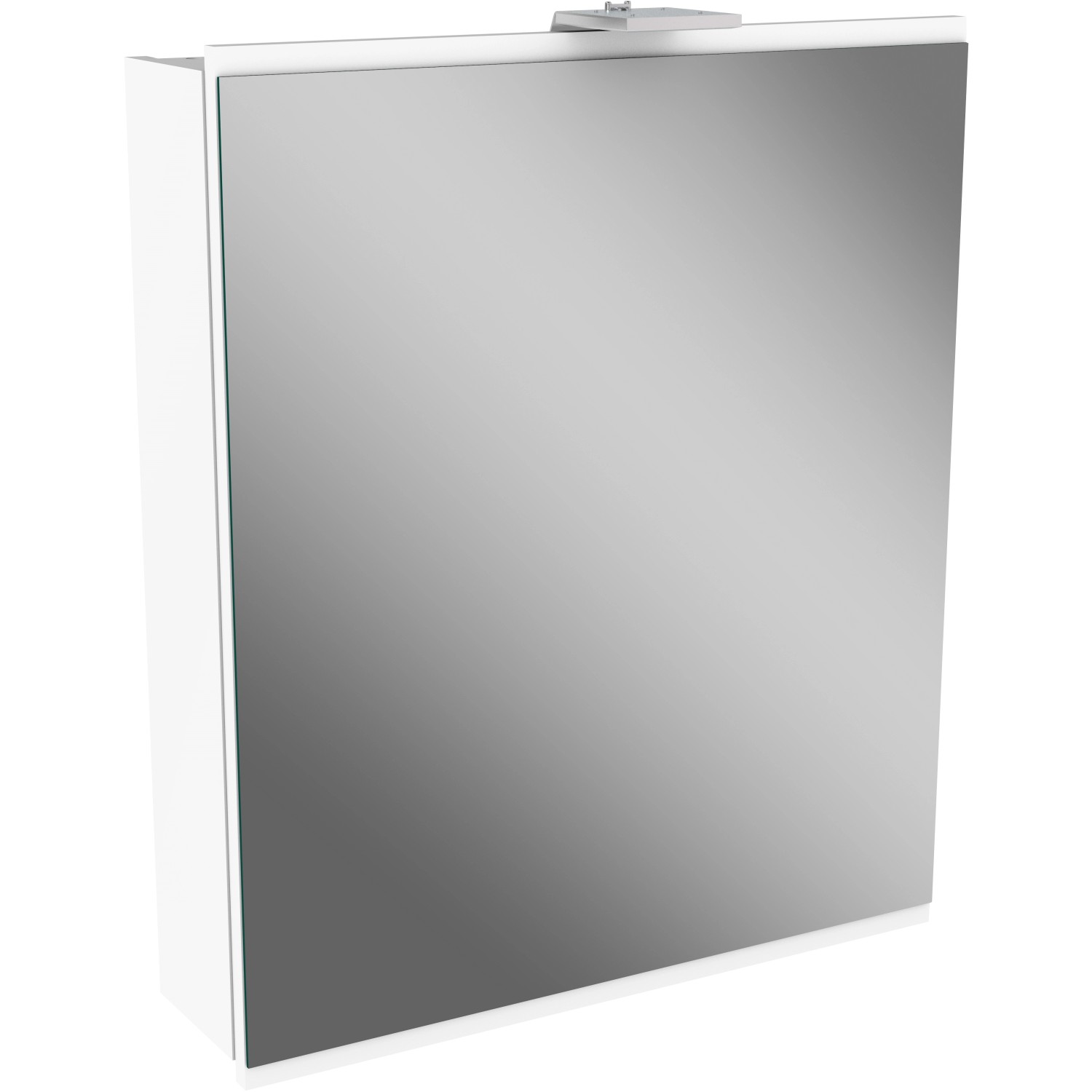 Fackelmann Spiegelschrank Lima Weiß 60 cm mit Softclose Türen von Fackelmann