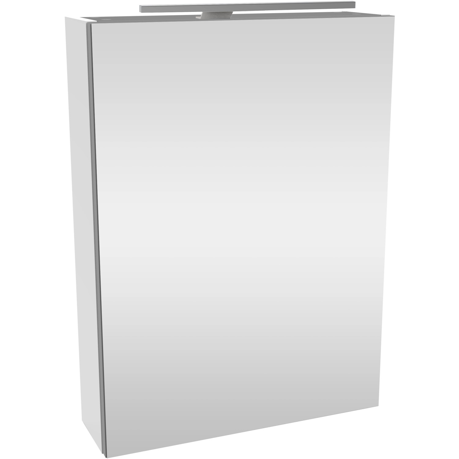 Fackelmann Spiegelschrank SBC Weiß 50 cm mit Softclose Türen von Fackelmann