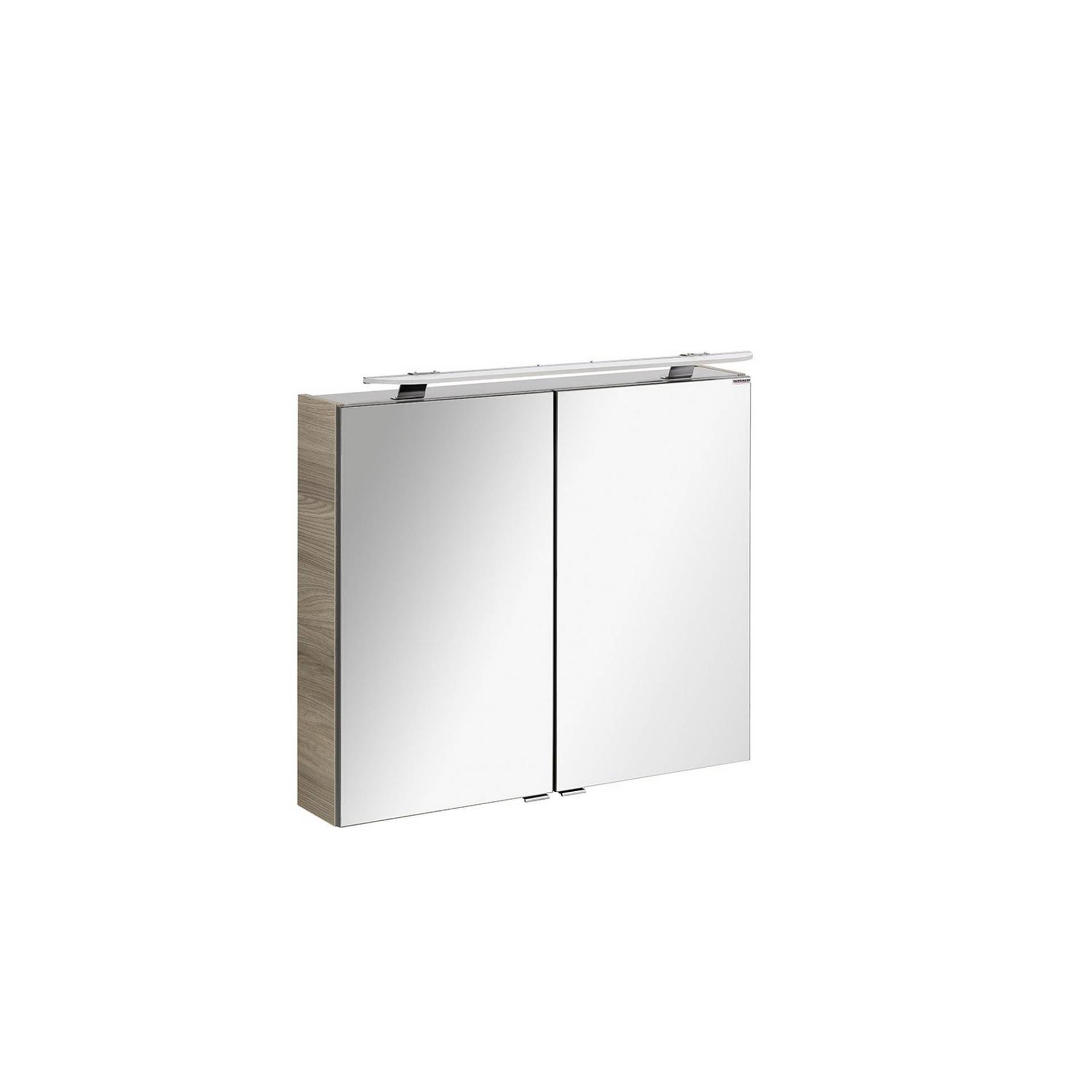 Fackelmann LED-Spiegelschrank 'Luxor' braun 80 x 68 x 16 cm Fackelmann LED-Spiegelschrank 'Luxor' braun 80 x 68 x 16 cm von Fackelmann