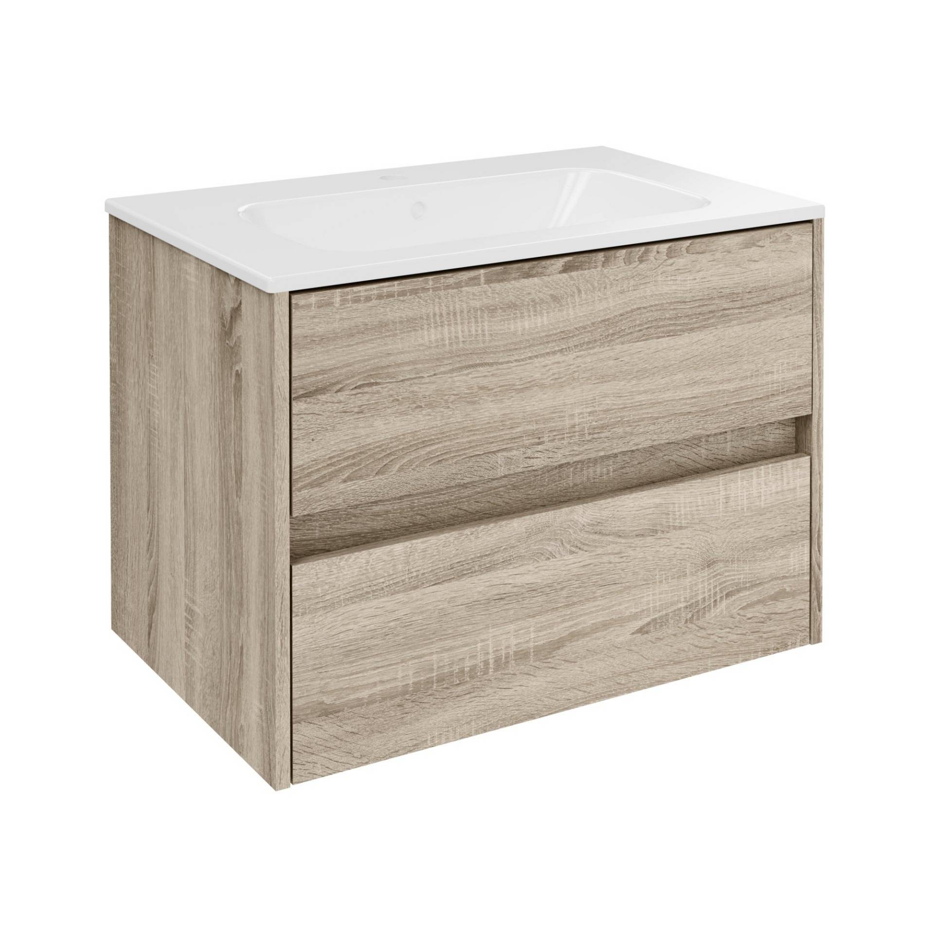 Fackelmann Waschbecken mit Unterschrank 'Compact Line' braun 71 x 51,5 x 46,5 cm Fackelmann Waschbecken mit Unterschrank 'Compact Line' braun 71 x 51,5 x 46,5 cm von Fackelmann