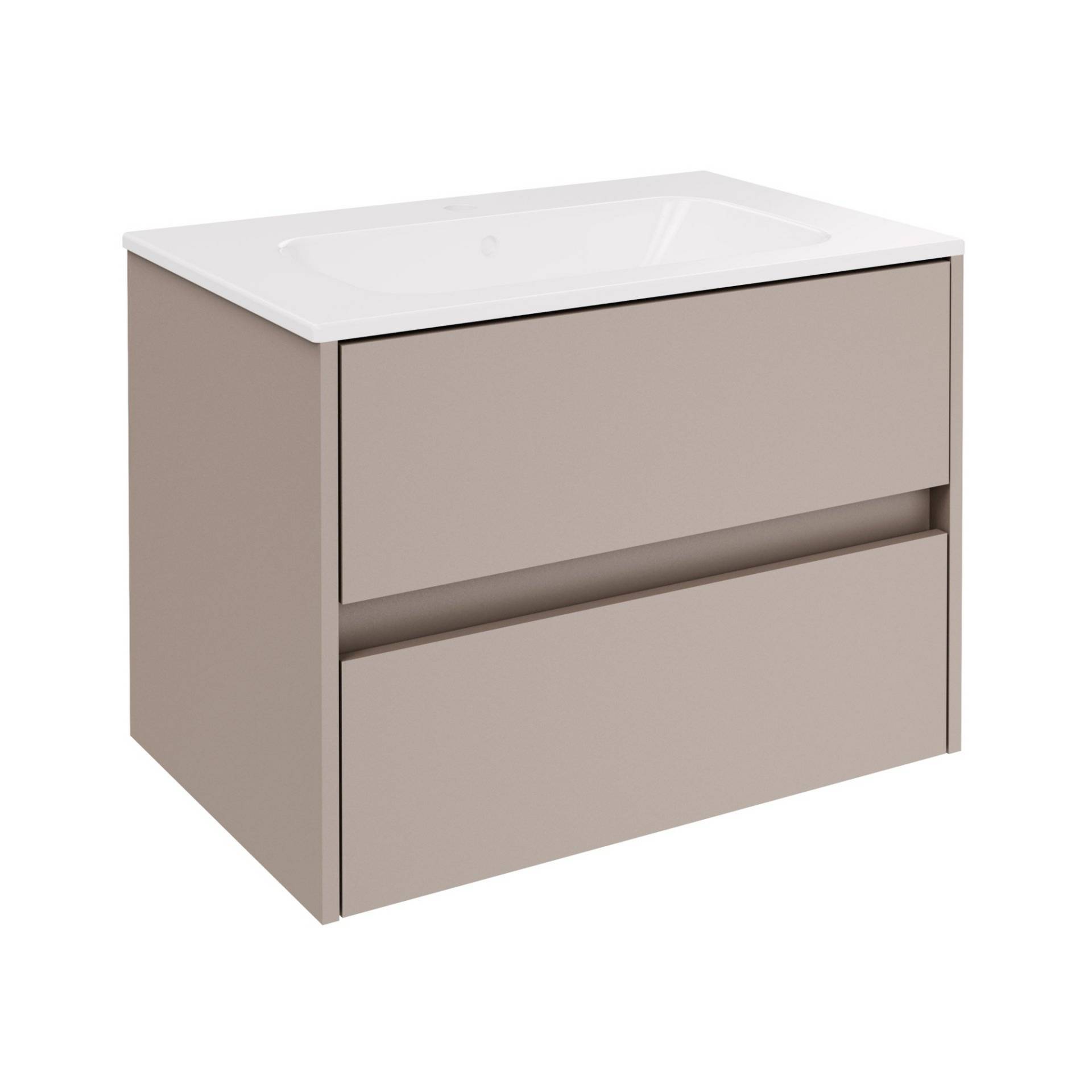 Fackelmann Waschbecken mit Unterschrank 'Compact Line' kaschmir 71 x 51,5 x 46,5 cm Fackelmann Waschbecken mit Unterschrank 'Compact Line' kaschmir 71 x 51,5 x 46,5 cm von Fackelmann