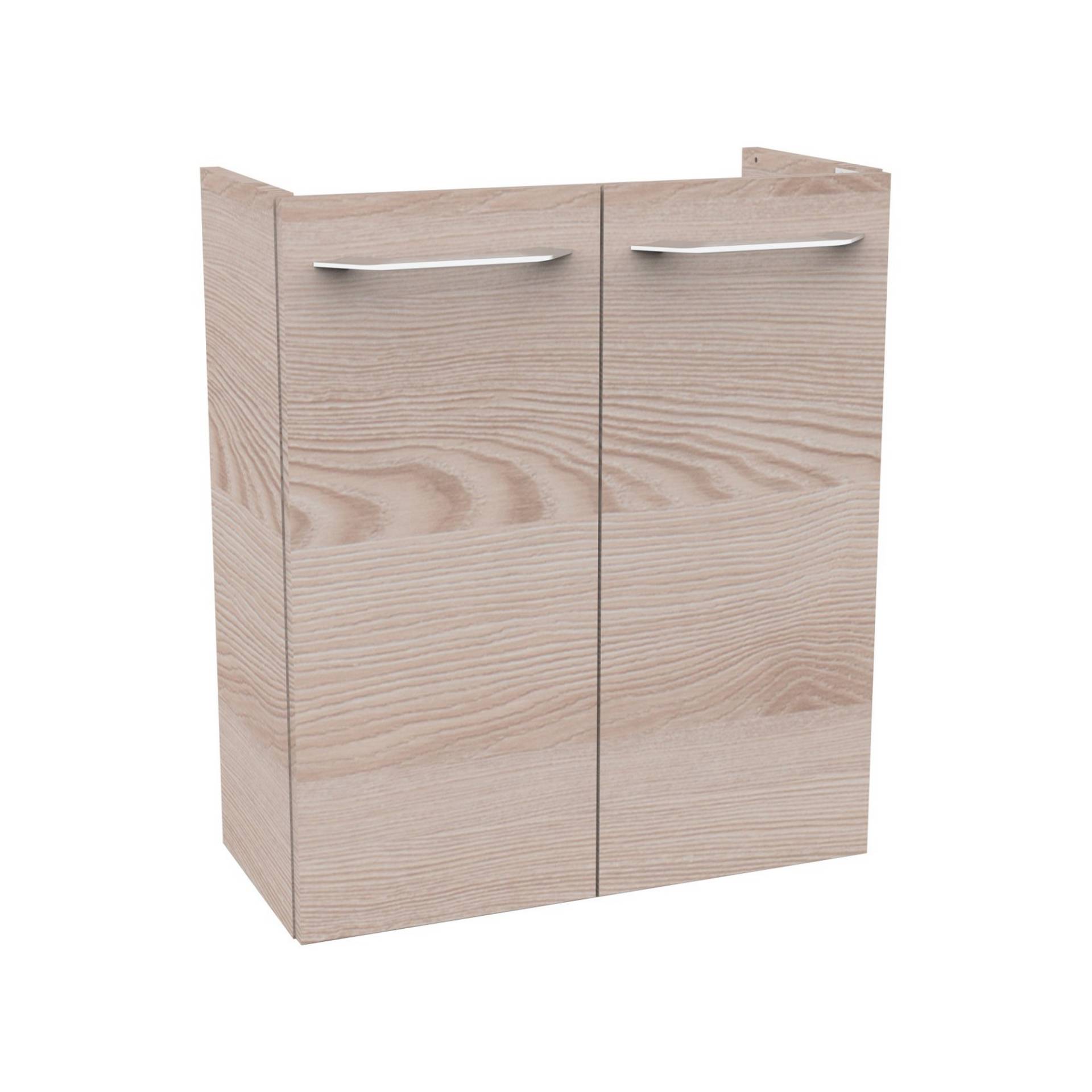 Fackelmann Waschbeckenunterschrank 'SBC' braun matt 52 x 60 x 24,3 cm von Fackelmann