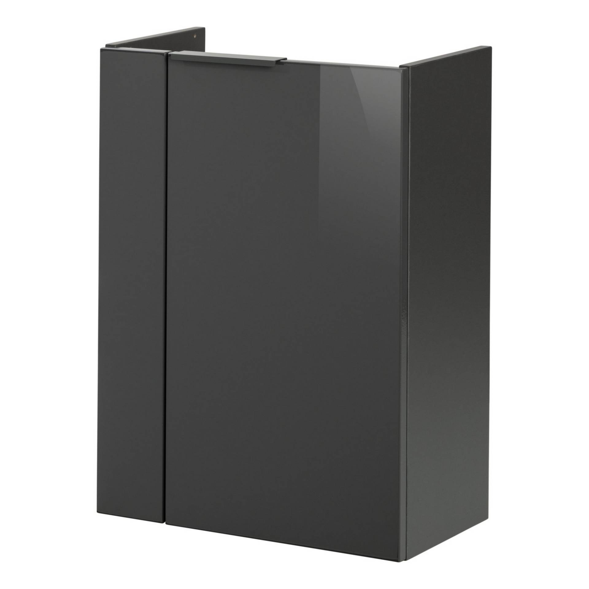 Fackelmann Waschbeckenunterschrank 'SBC' anthrazit glänzend 44 x 60 x 24,3 cm rechts Fackelmann Waschbeckenunterschrank 'SBC' anthrazit glänzend 44 x 60 x 24,3 cm rechts von Fackelmann