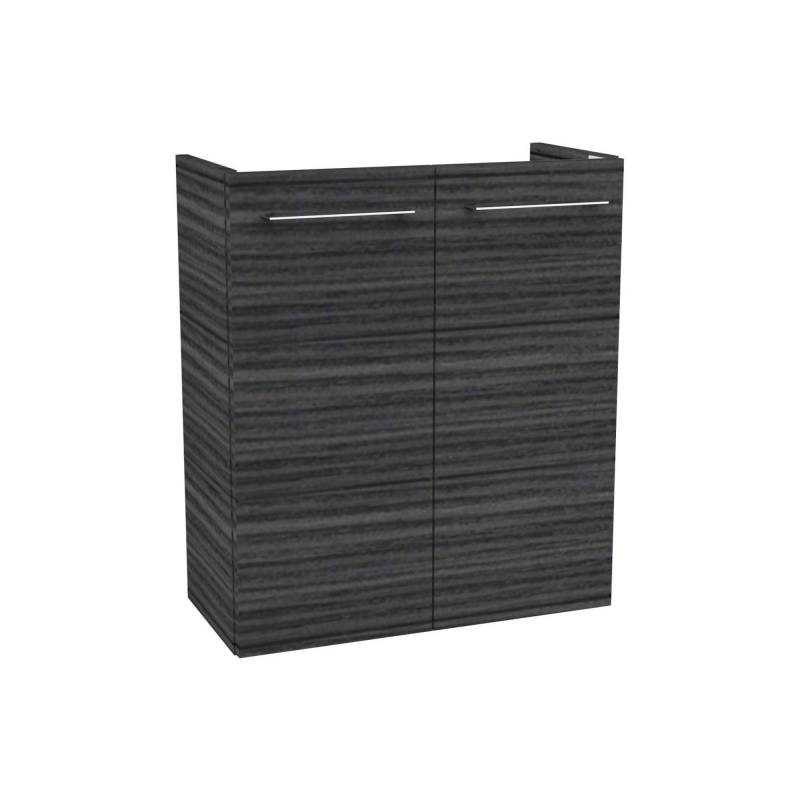 Fackelmann Waschbeckenunterschrank 'SBC' braun matt 52 x 60 x 24,3 cm Fackelmann Waschbeckenunterschrank 'SBC' braun matt 52 x 60 x 24,3 cm von Fackelmann