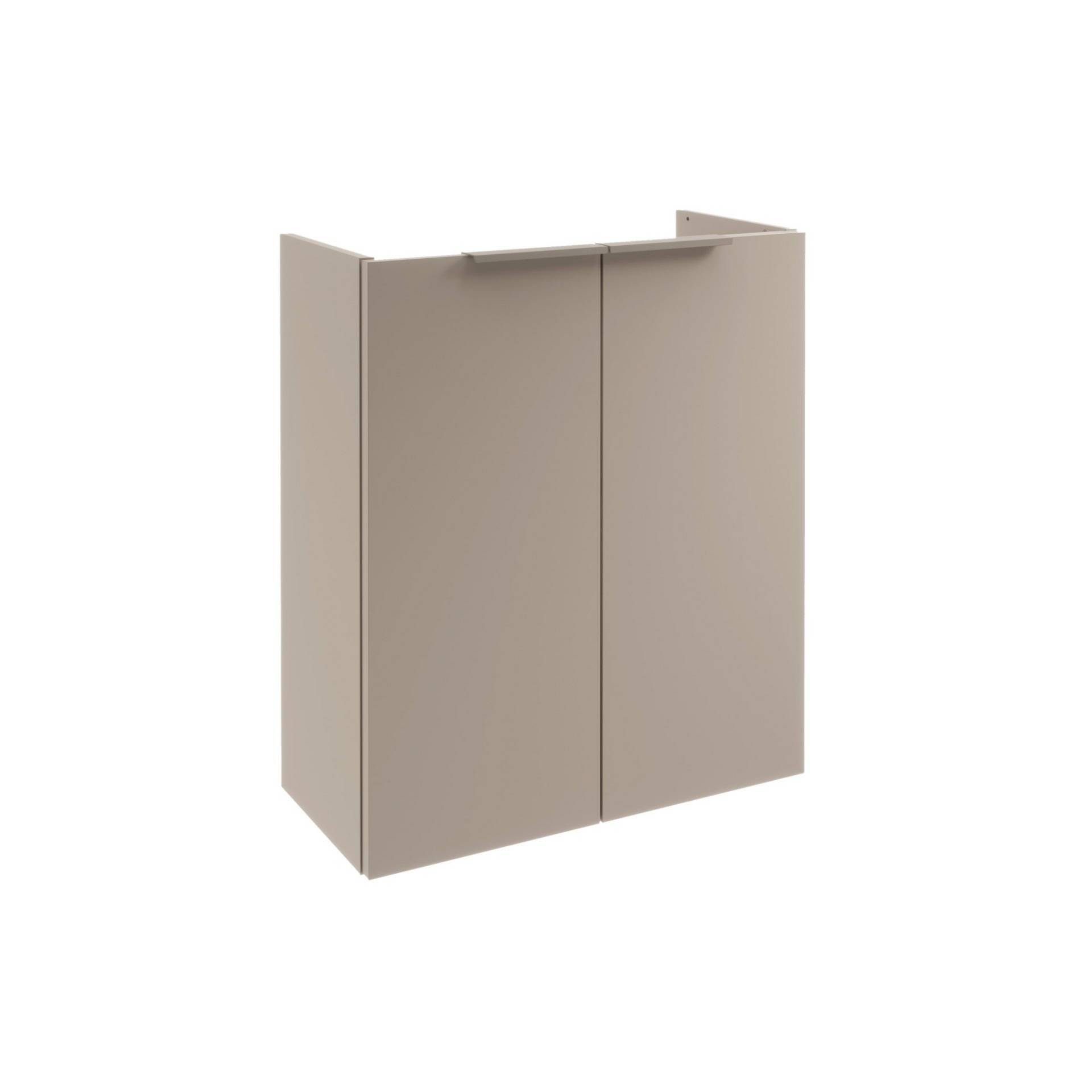 Fackelmann Waschbeckenunterschrank 'SBC' grau matt 52 x 60 x 24,3 cm Fackelmann Waschbeckenunterschrank 'SBC' grau matt 52 x 60 x 24,3 cm von Fackelmann