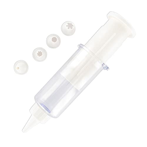 Fackelmann transparente Spritze mit 5 Aufsätzen Fackelmann transparente Spritze mit 5 Aufsätzen von Zenker