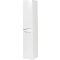 Fackelmann - Hochschrank b.perfekt / Badschrank mit Soft-Close-System / Maße (b x h x t): ca. 30 x 159 x 32 cm / hochwertiger Hochschrank für das Bad von Fackelmann