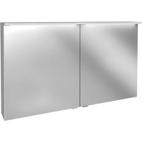 Fackelmann - LED-Spiegelschrank Oxford / Badschrank mit LED-Beleuchtung / Maße (b x h x t): ca. 120 x 69,6 x 20 cm / Soft-Close-System / Korpus: von Fackelmann