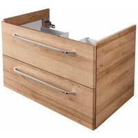 Waschtischunterschrank milano / Badschrank mit Soft-Close / Maße (b x h x t): ca. 80 x 49,5 x 48 cm / Waschbeckenunterschrank mit 2 Schubladen / von Fackelmann